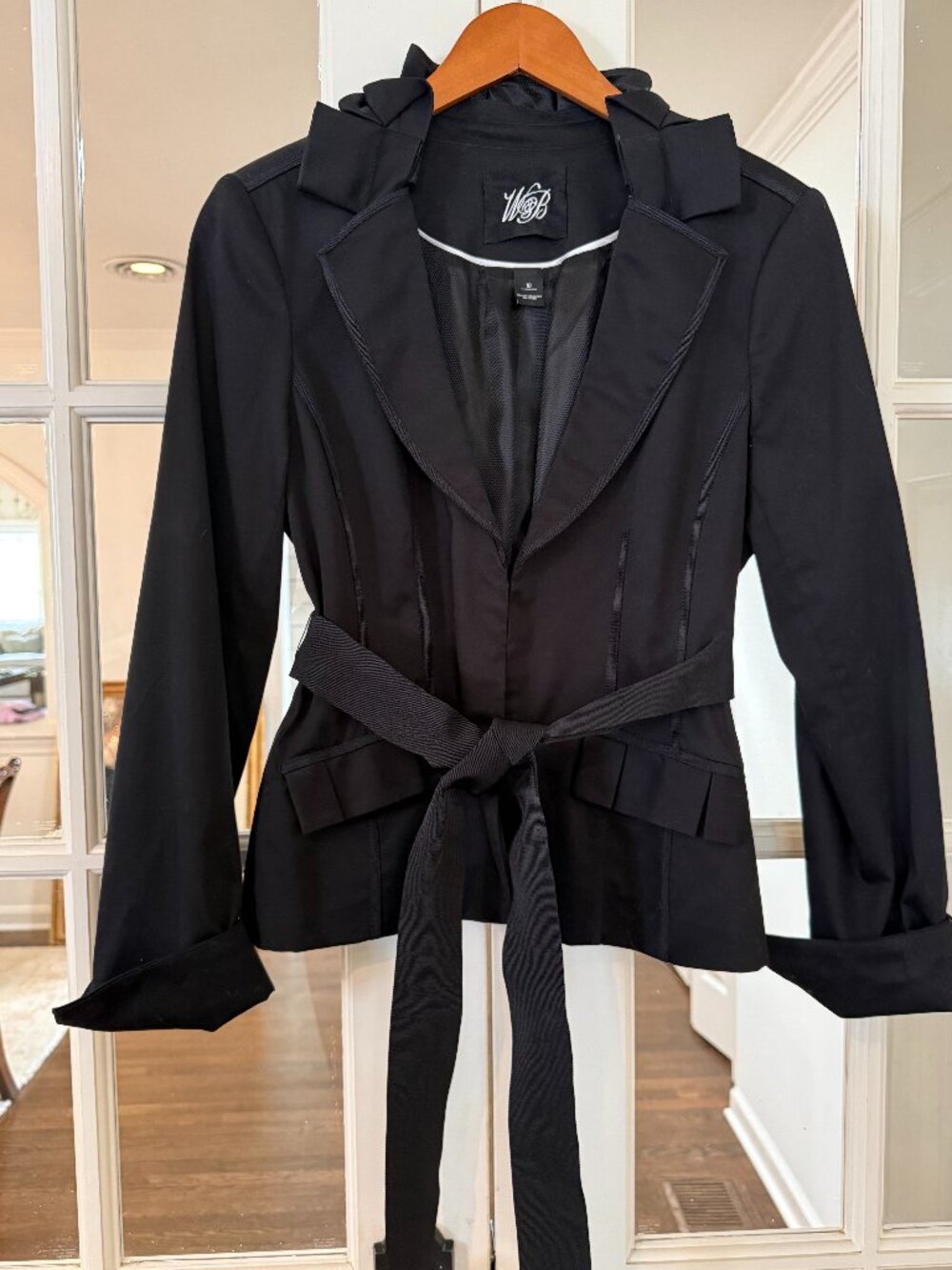 White House Black Market Black Blazer